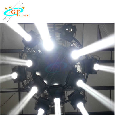 Aluminum Mini Stage Lighting Rotating Circle Truss