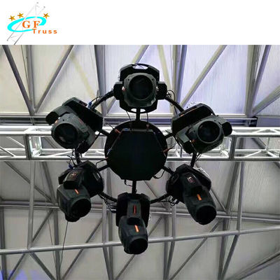 Aluminum Mini Stage Lighting Rotating Circle Truss