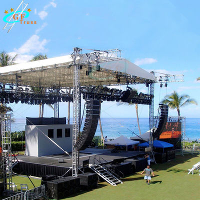 4m Length 6082 Aluminum Roof Truss System For Exhibition