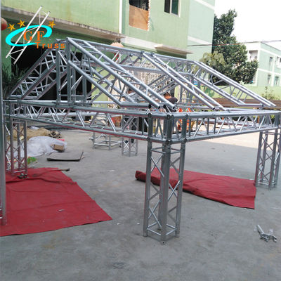 Concert Wedding Event TUV Aluminum Roof Truss System With Stage