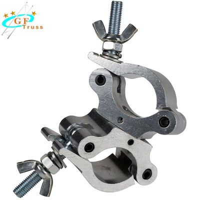 Single Silver Black Aluminum Truss Clamp For 48mm To 52mm Round Pipe