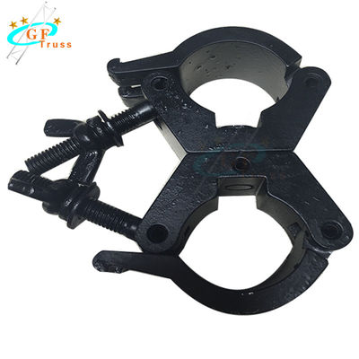 Single Silver Black Aluminum Truss Clamp For 48mm To 52mm Round Pipe