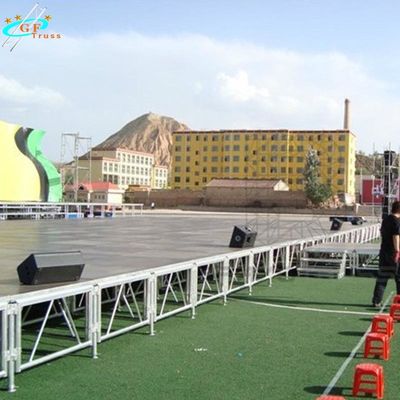 Exhibition 750kgs/M2 0.6m Height Aluminum Stage Platform