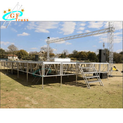 Aluminum Mobile Folding Portable Stage Platform For Wedding Party