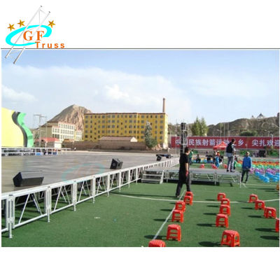 Aluminum Mobile Folding Portable Stage Platform For Wedding Party