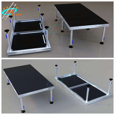 Folding Deck 1mx2m Aluminum Stage Platform DJ Concert