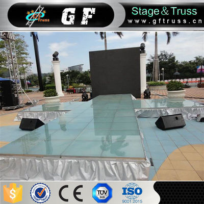 Acrylic Plexiglass Stage Platform 2m Adjustable Height