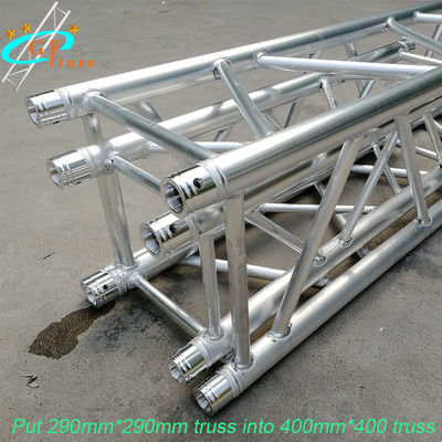 Portable 290*290mm Aluminum Spigot Truss Silver Black Blue Color