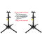 2M Adjustable Height Heavy Duty Light Truss Stand For Hanging Audio
