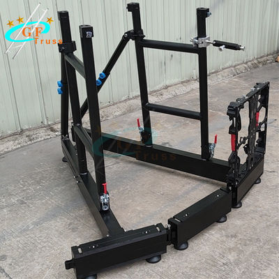 Light Weight 0.64m Length LED Screen Truss With Counterbalance Arm