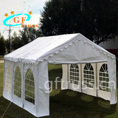 850g/sqm Aluminum Party Tent Decorate With Lights Flowers