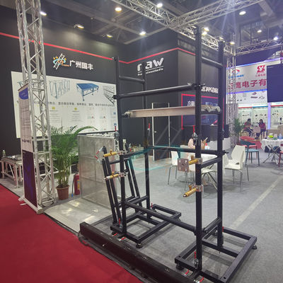Steel Base LED Screen Truss Structures Aluminum Alloy Ground Support