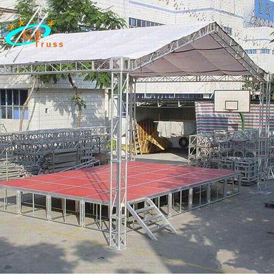 Outdoor Performance Stage Aluminum Roof Truss Light Weight