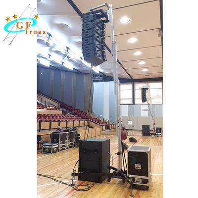 Folding Line Array Speaker Crank Up Stand For Sound