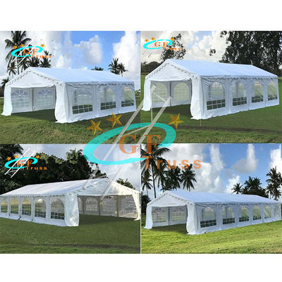 850g/Sqm Roof Cover White Party Tent For Stage Performance