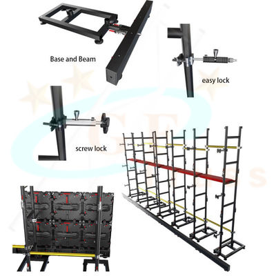 Aluminum 6082 Hang LED Screen Support Stand System