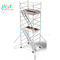 6082 Aluminum Scaffold Tower Pipe Parts With Climb Ladder