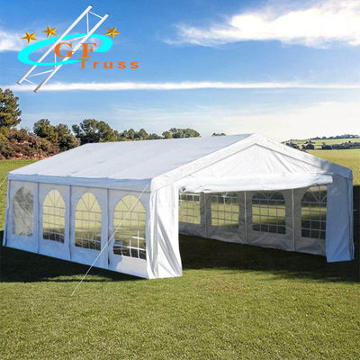 850g/Sqm Roof Cover White Party Tent For Stage Performance