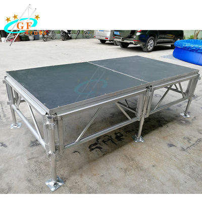 Non - Slip Industrial Aluminium Stage Platform For Event