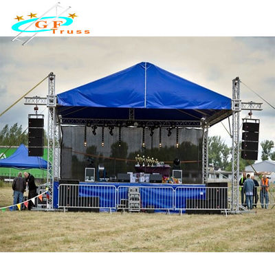 390mmx390mm Aluminum Roof Truss System With Stage Platform