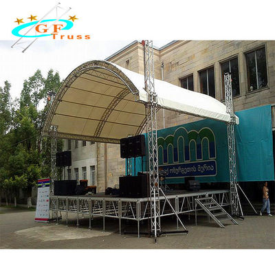 TUV 290x290mm Aluminum Spigot Truss With Roof System