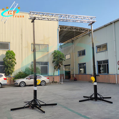 LED Screen Speakers Light Truss Stand Heavy Duty Crank Hanging For Events